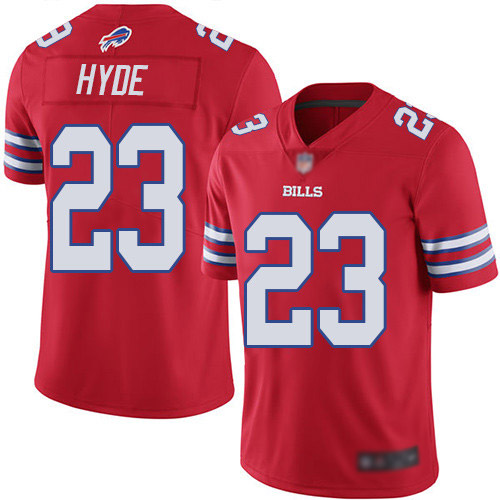 Men Buffalo Bills #23 Micah Hyde Limited Red Rush Vapor Untouchable NFL Jersey->buffalo bills->NFL Jersey